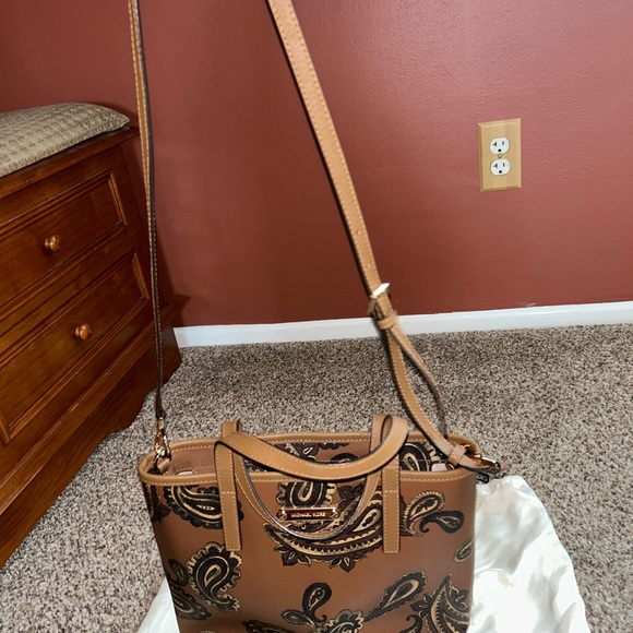 Michael Kors Handbags - MICHAEL KORS Emry Tote Bag Paisley SMALL CROSSBODY BAG WITH DUST BAG